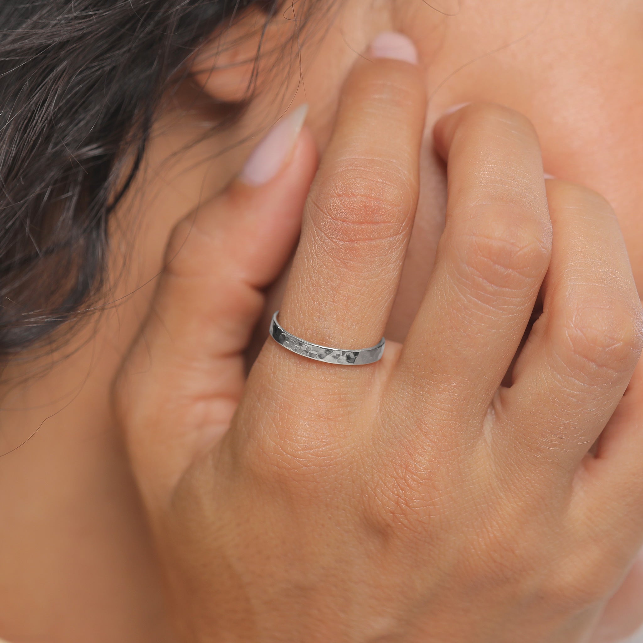 Silber - Elli | Bandring | 925er Sterling Silber