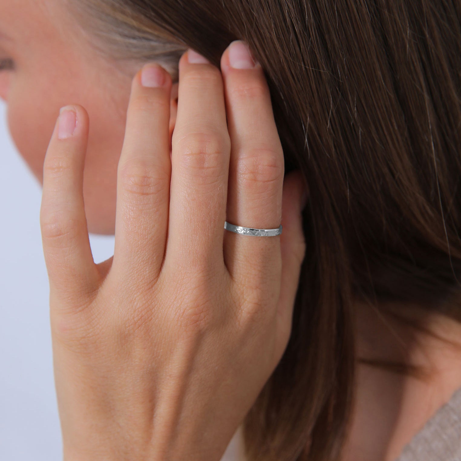 Silber - Elli | Bandring | 925er Sterling Silber