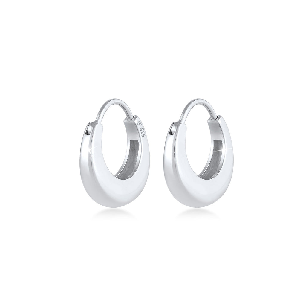 Silber - Elli | Creole | 925er Sterling Silber