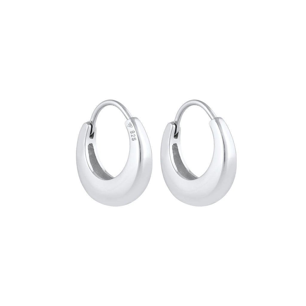Silber - Elli | Creole | 925er Sterling Silber