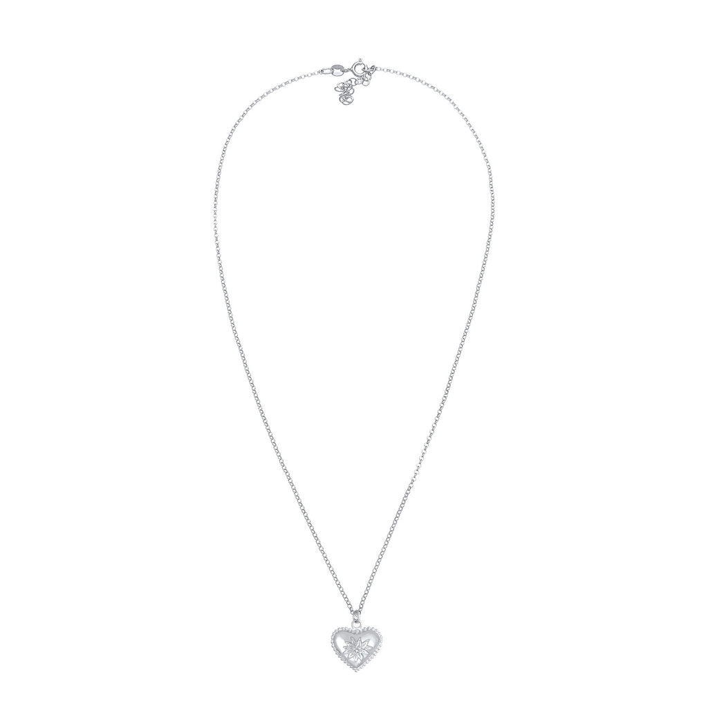Silber - Elli | Halskette Blume | 925er Sterling Silber