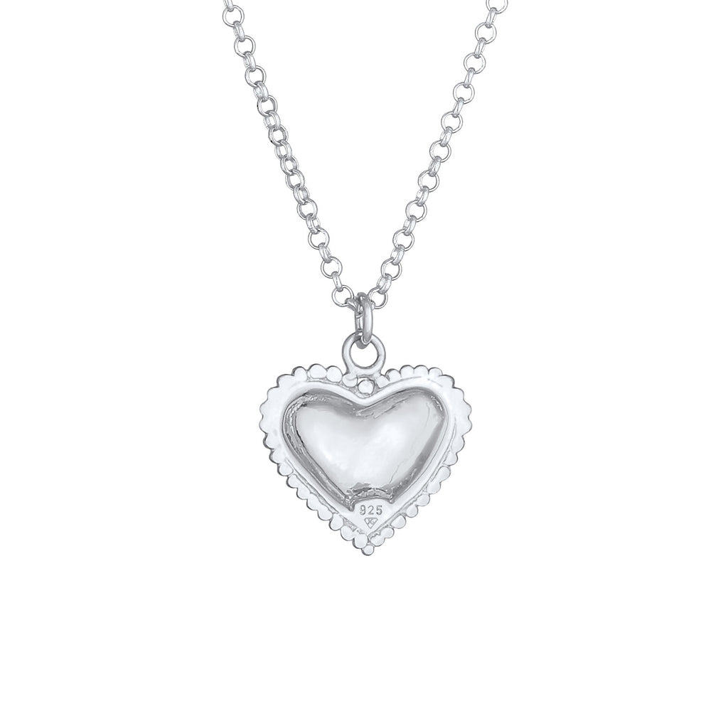 Silber - Elli | Halskette Blume | 925er Sterling Silber