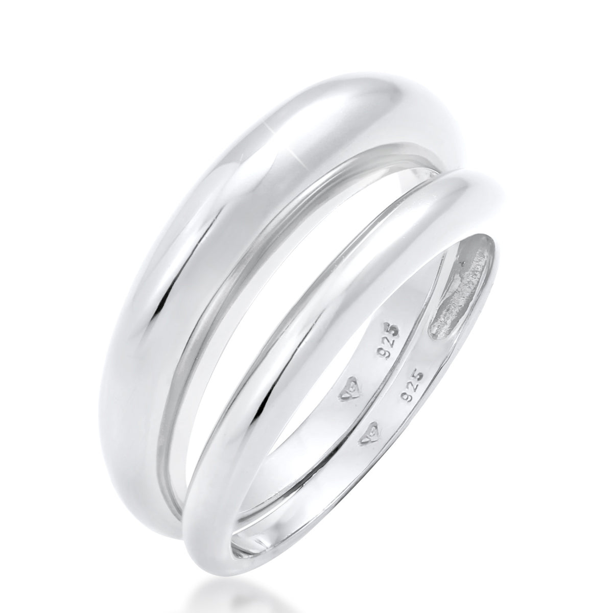Silber - Elli PREMIUM | Bandring | 925er Sterling Silber