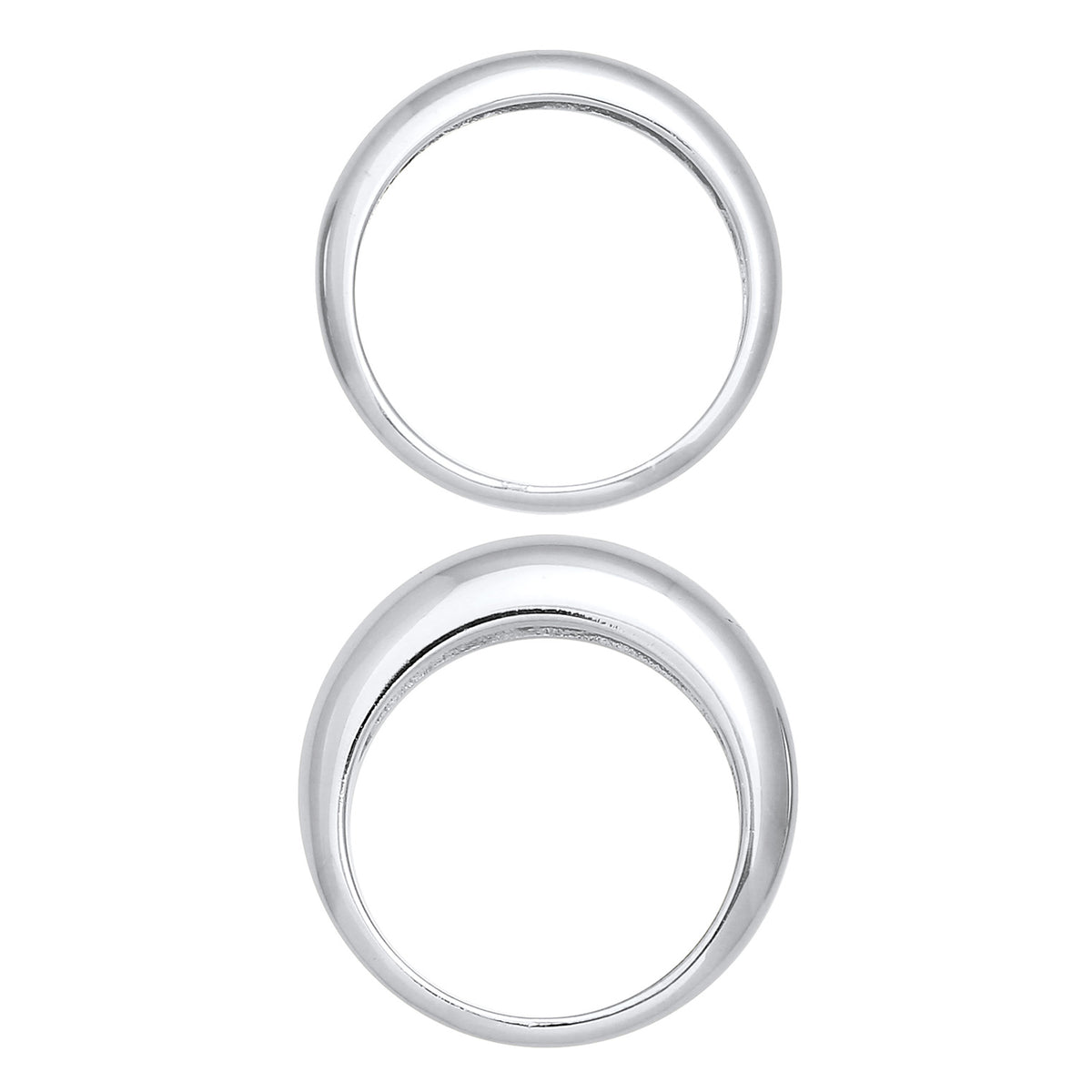 Silber - Elli PREMIUM | Bandring | 925er Sterling Silber