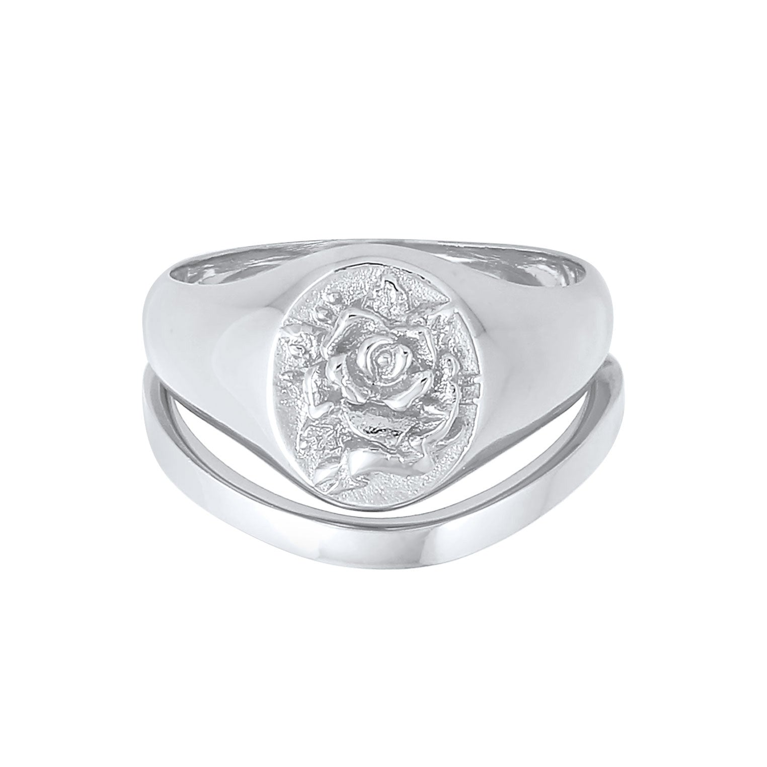 Silber - Elli | Ring Rose | 925er Sterling Silber