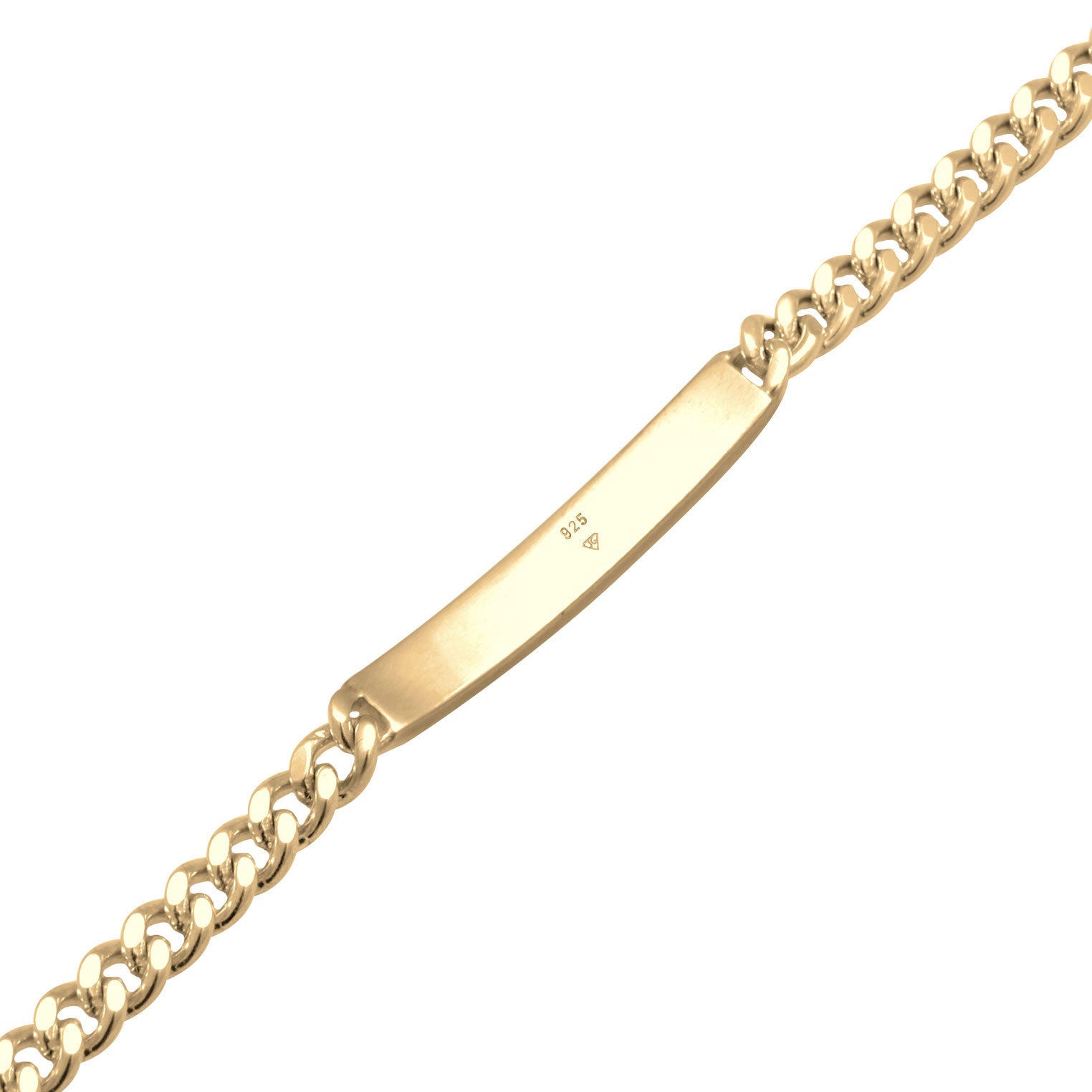Gold - Elli PREMIUM | Armband | 925 Sterling Silber vergoldet