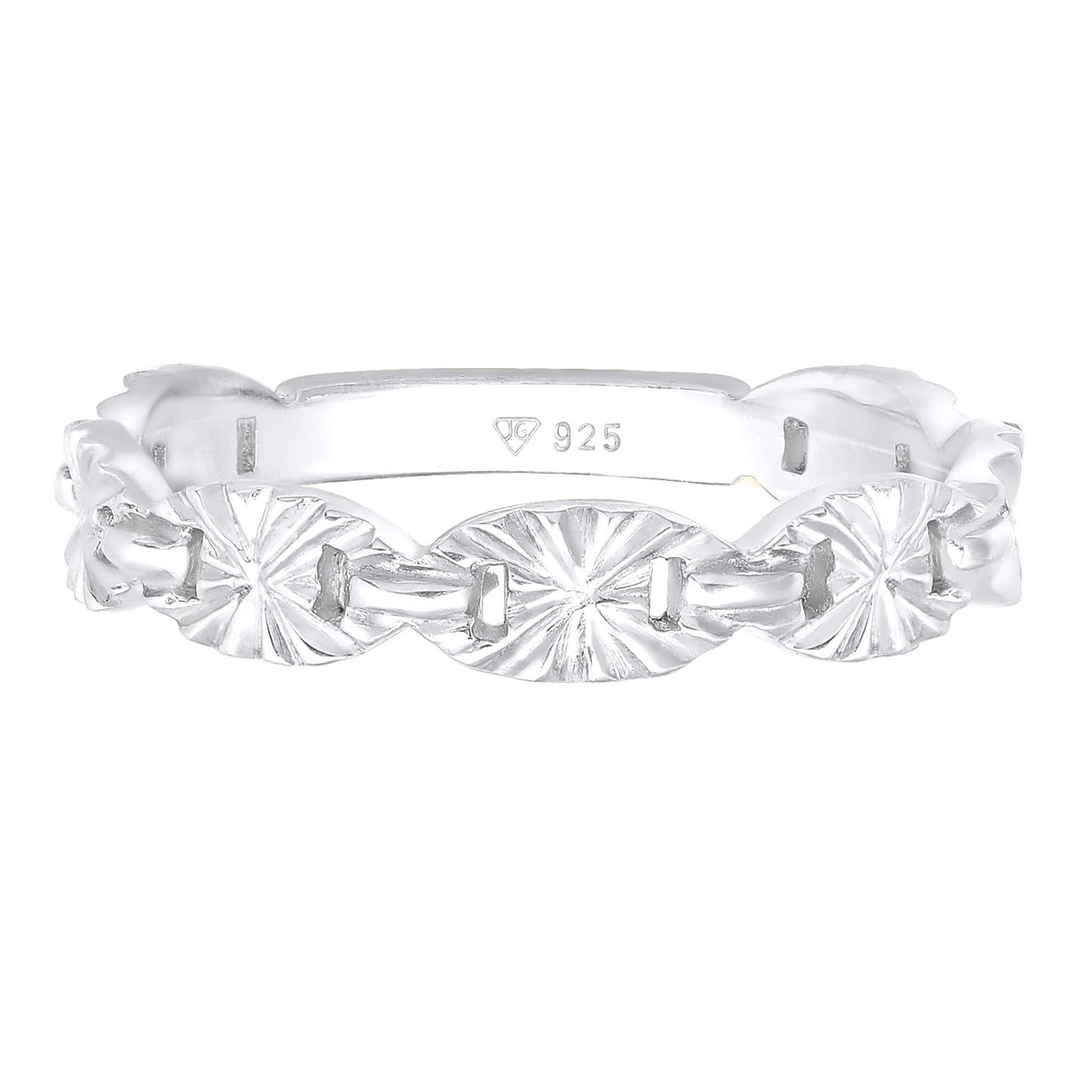 Silber - Elli | Bandring | 925er Sterling Silber