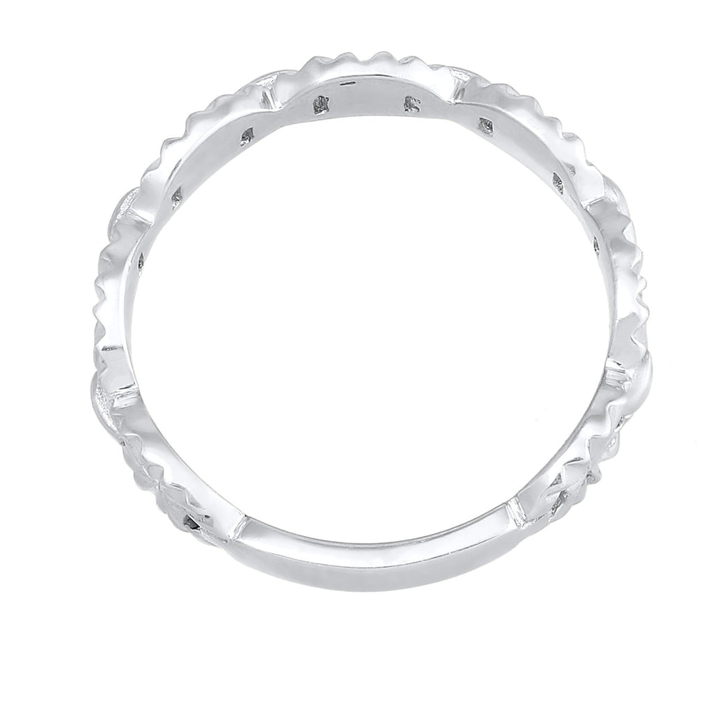 Silber - Elli | Bandring | 925er Sterling Silber