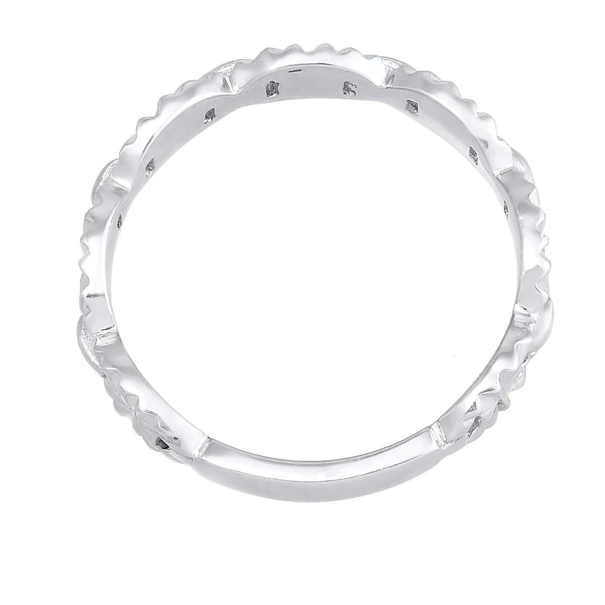 Silber - Elli | Bandring | 925er Sterling Silber