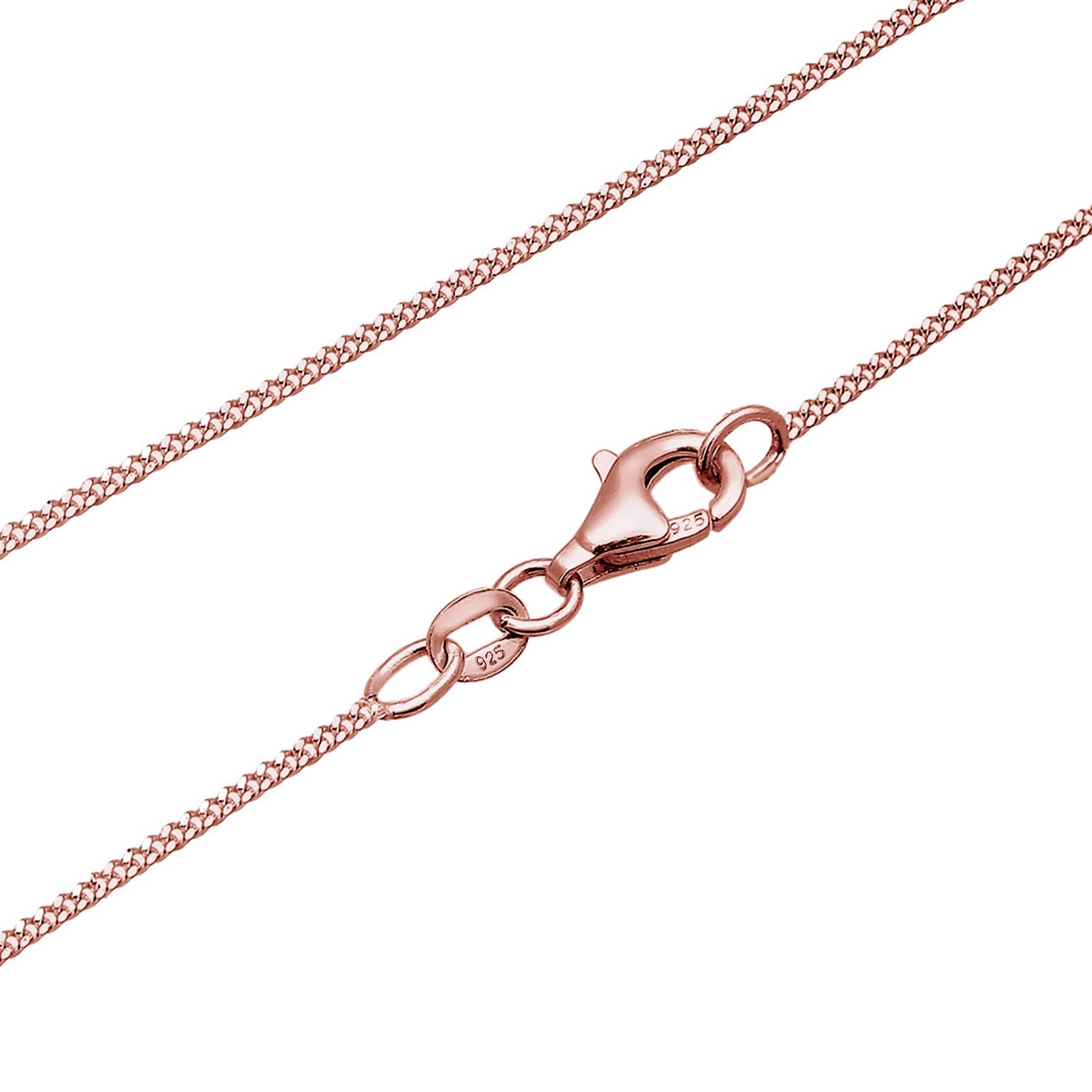 Roségold - Elli | Halskette Herz | 925 Sterling Silber Rosegold