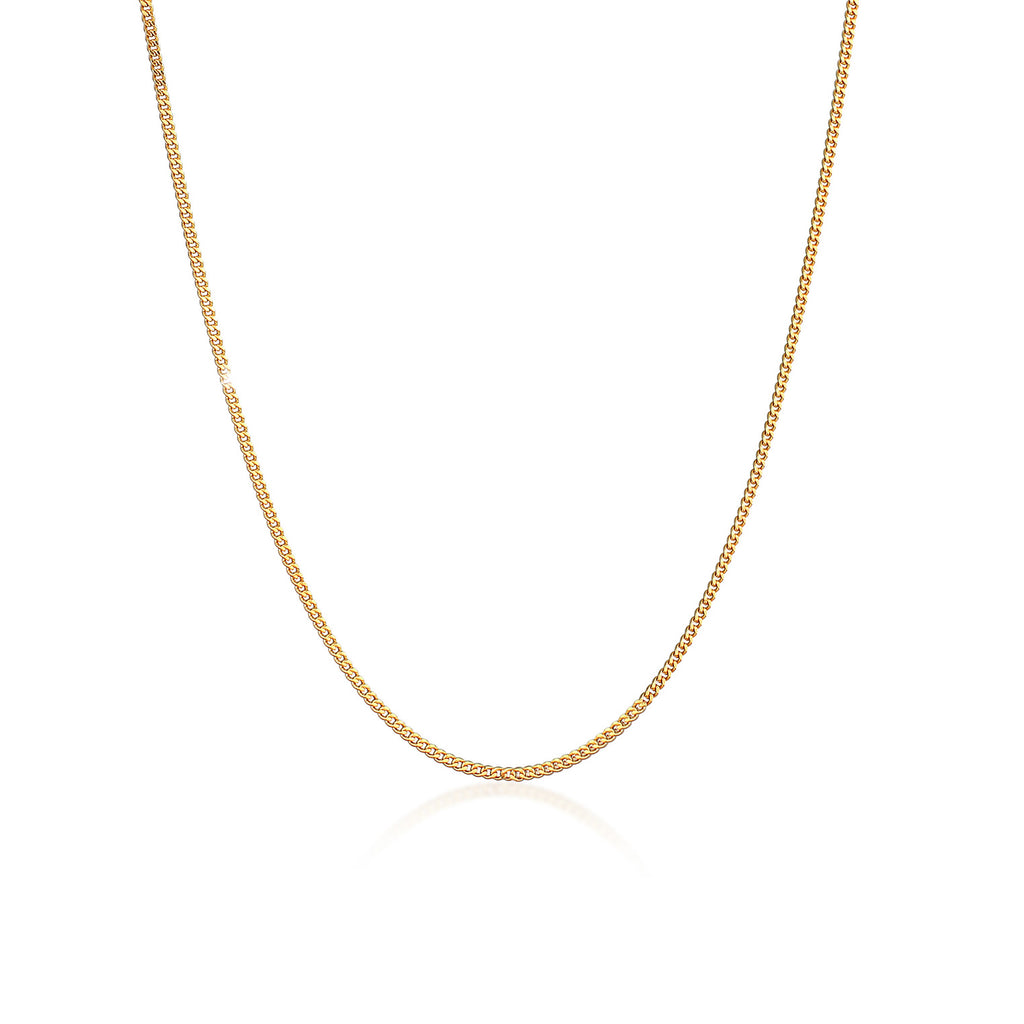 Gold - Elli PREMIUM | Halskette | 925 Sterling Silber vergoldet