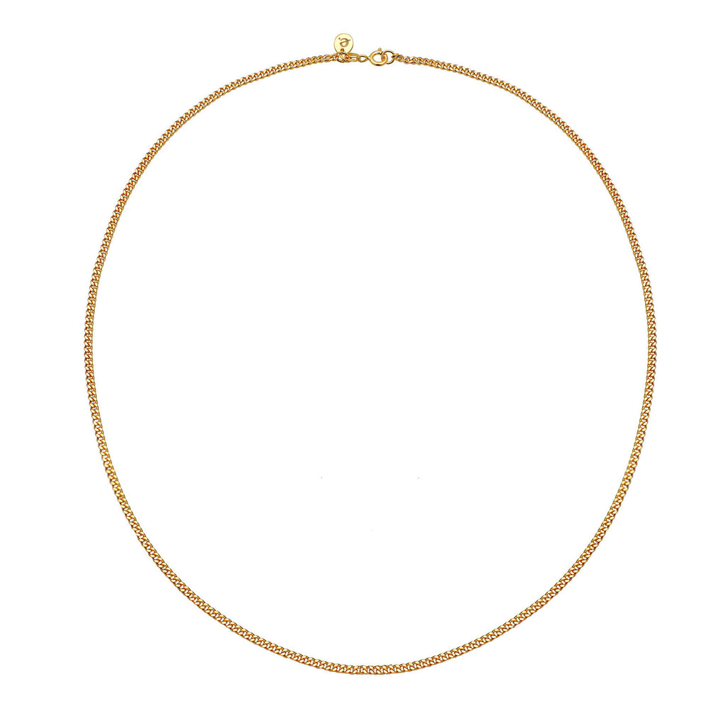 Gold - Elli PREMIUM | Halskette | 925 Sterling Silber vergoldet