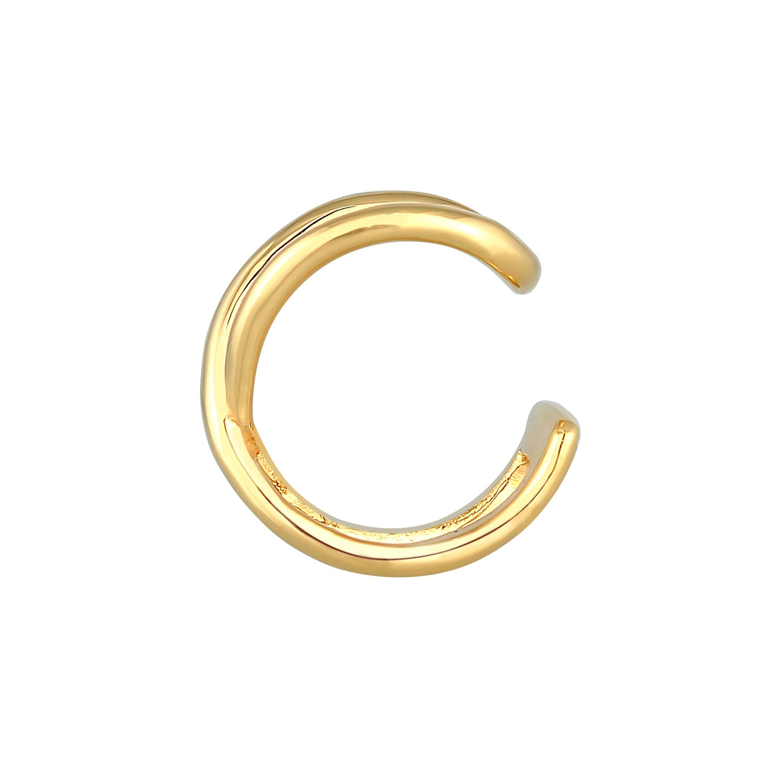 Gold - Elli | Earcuff | 925 Sterling Silber vergoldet