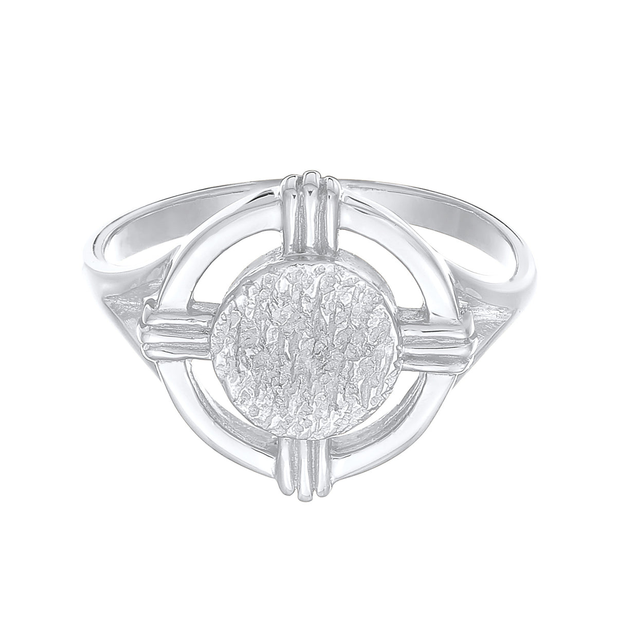 Silber - Elli | Siegelring | 925er Sterling Silber