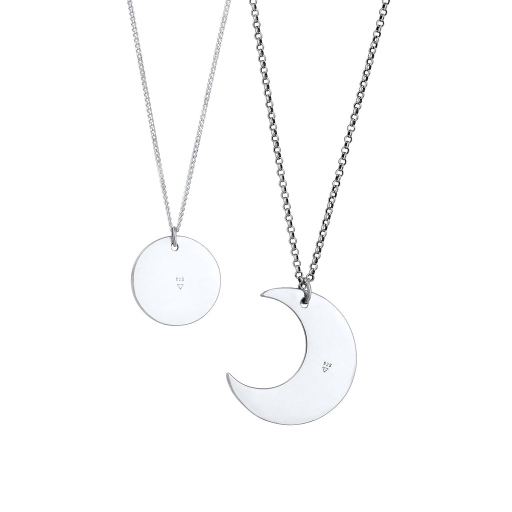 Silber - Elli | Halskettenset Astro | 925er Sterling Silber