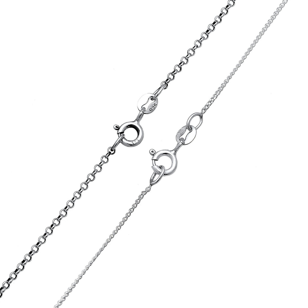 Silber - Elli | Halskettenset Astro | 925er Sterling Silber