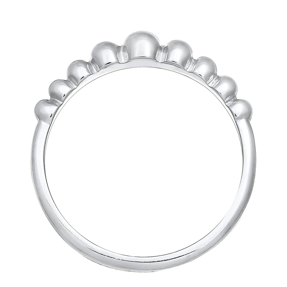 Silber - Elli | Ring Kugel | 925er Sterling Silber