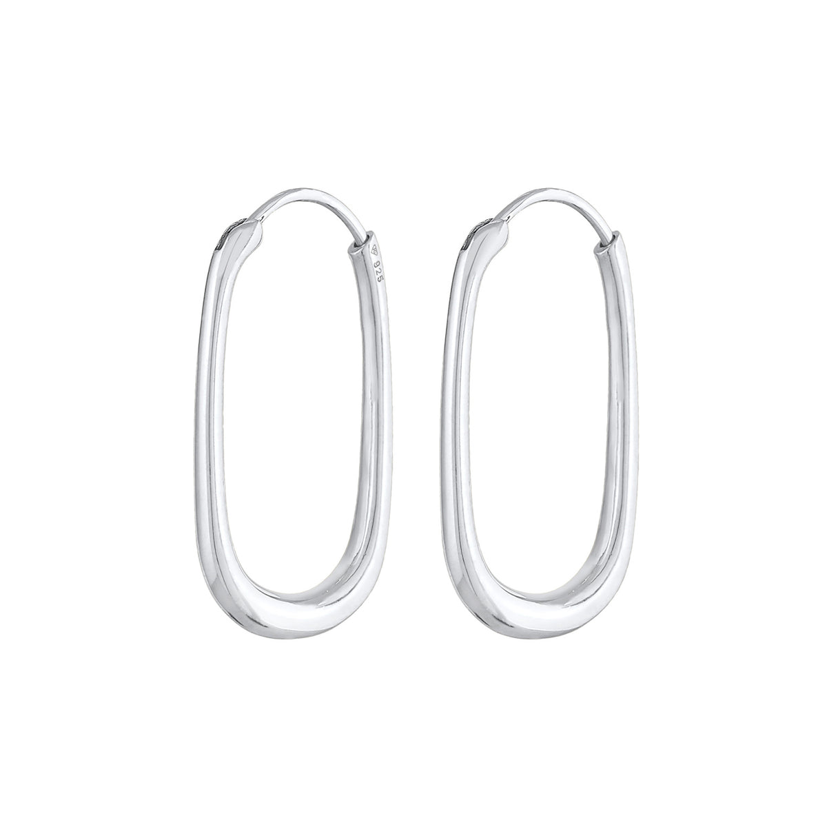 Silber - Elli PREMIUM | Creole | 925er Sterling Silber