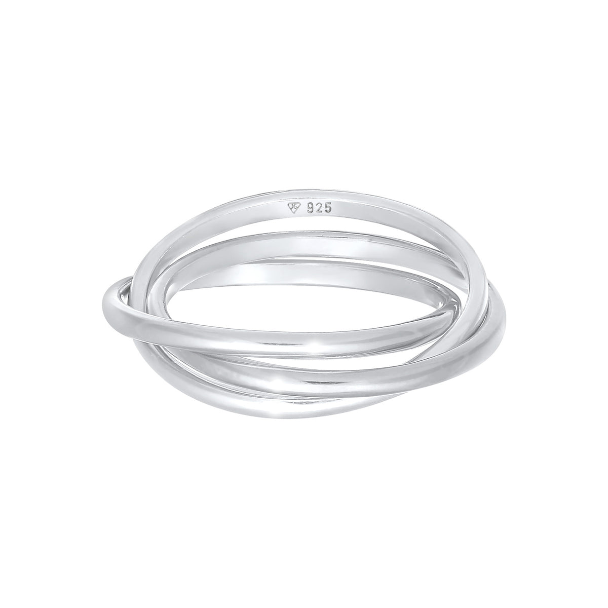 Silber - Elli | Wickelring Trio Fein | 925er Sterling Silber