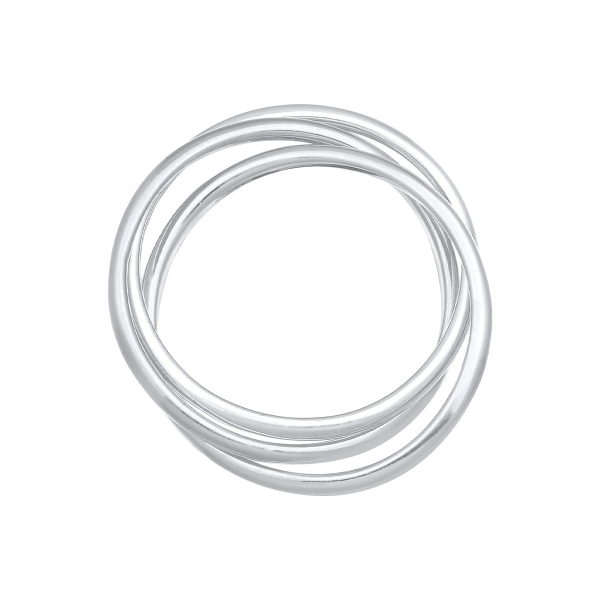 Silber - Elli | Wickelring Trio Fein | 925er Sterling Silber
