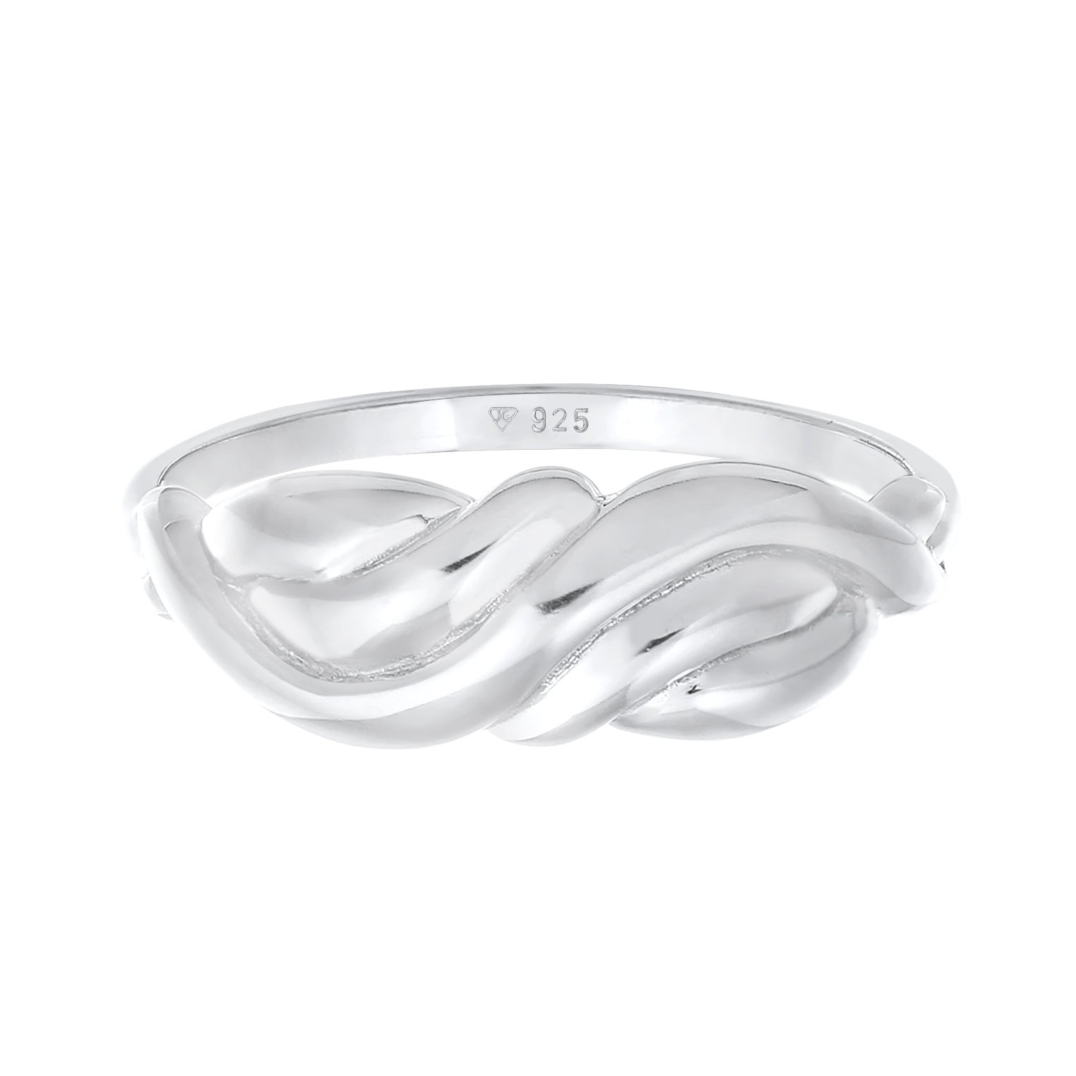 Silber - Elli | Ring Knoten Design | 925er Sterling Silber