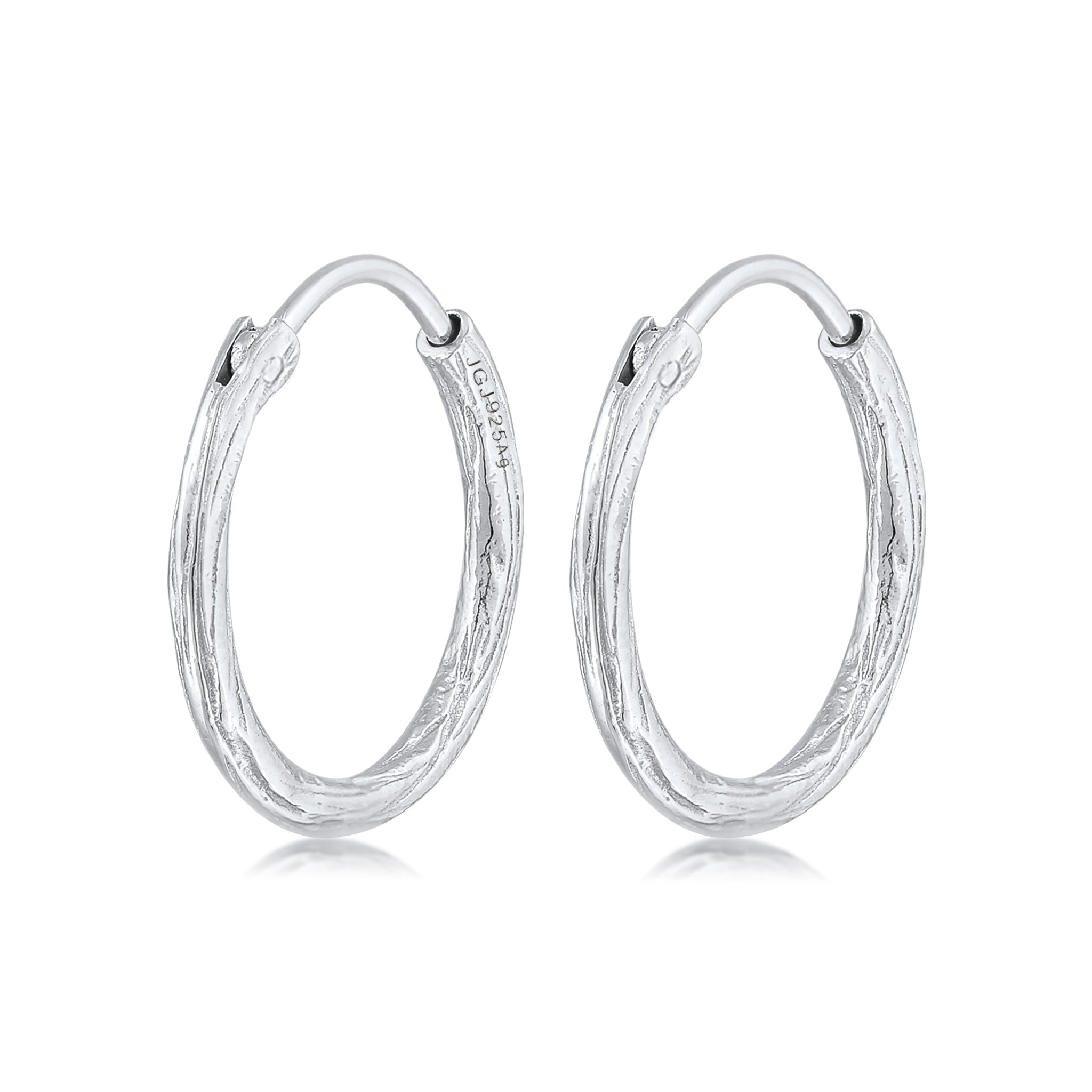 Silber - Elli | Creole | 925er Sterling Silber