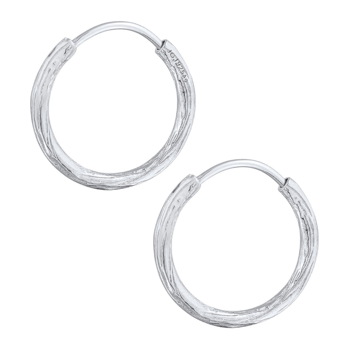 Silber - Elli | Creole | 925er Sterling Silber