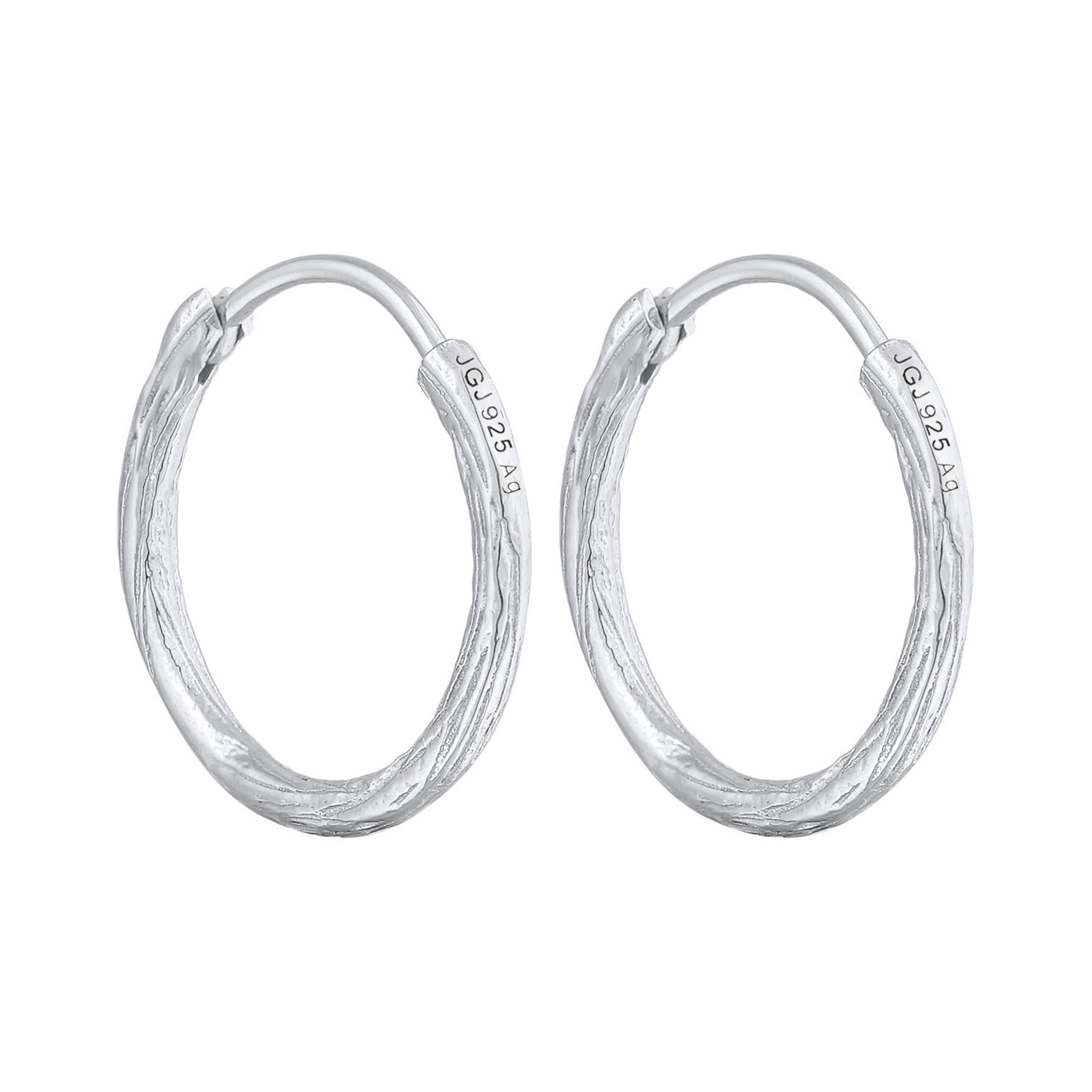 Silber - Elli | Creole | 925er Sterling Silber