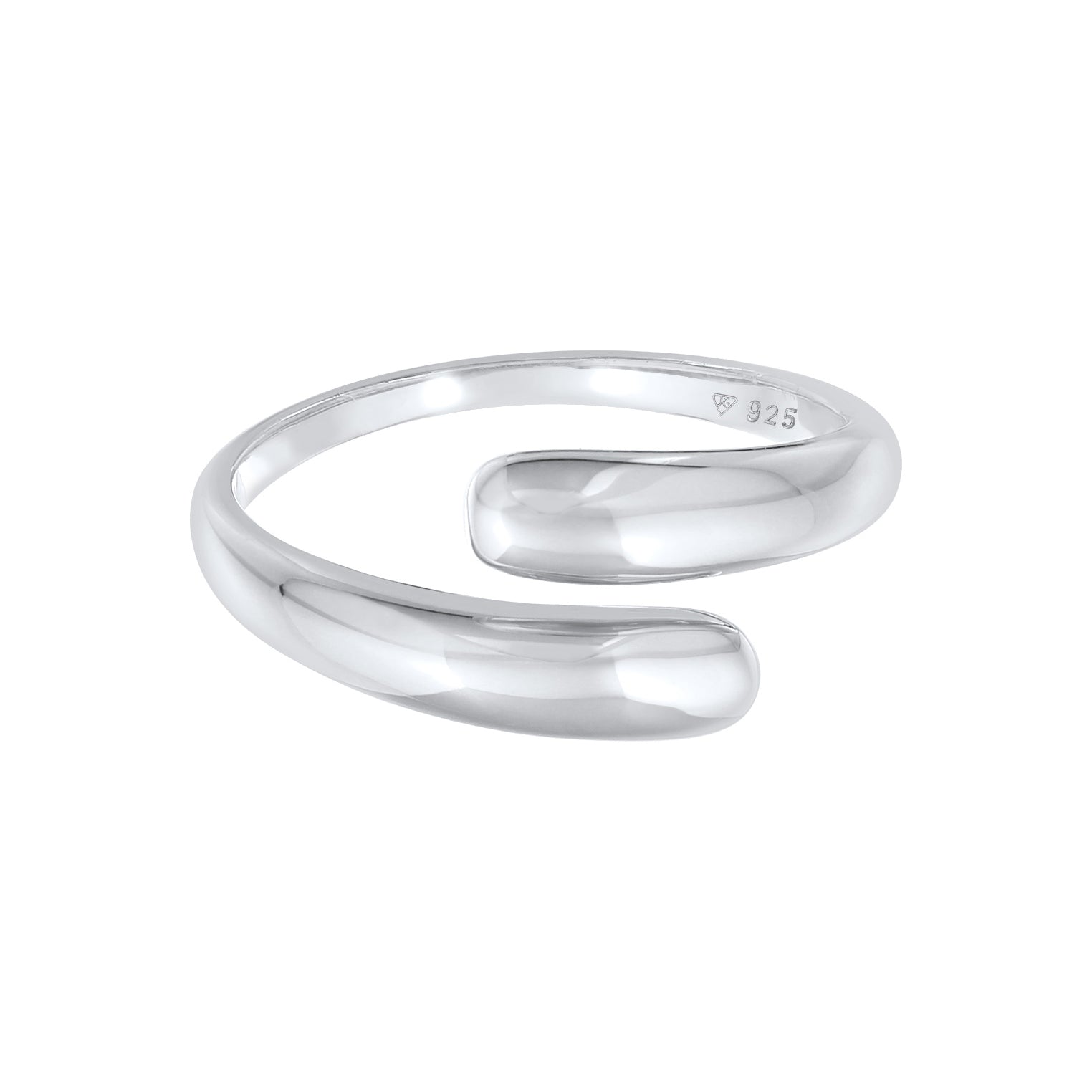 Silber - Elli | Wickelring | 925er Sterling Silber