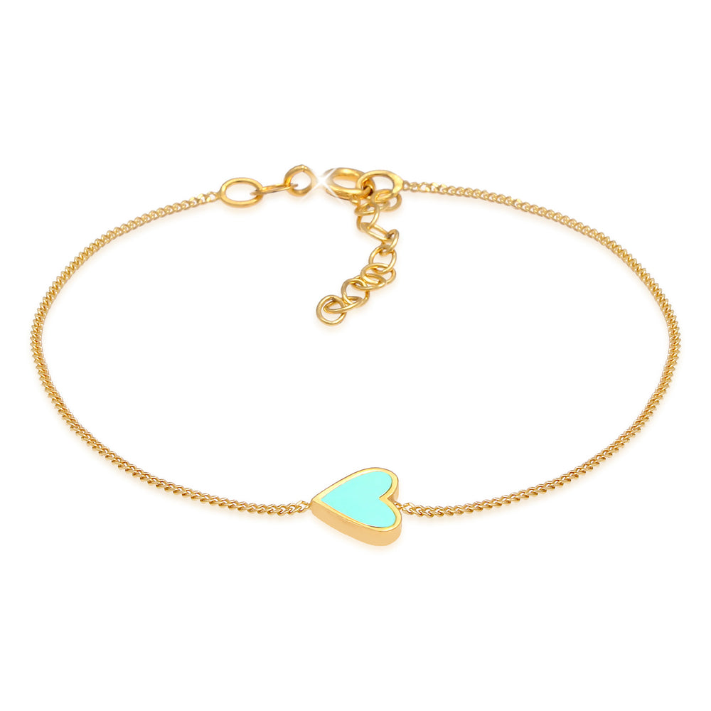 Armband Herz | Emaille