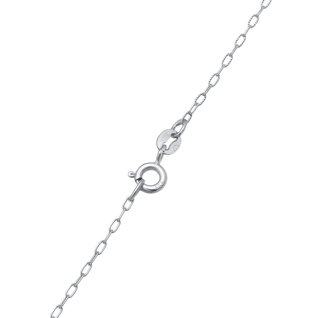 Silber - Elli | Halskette Sonne Mond Stern | 925er Sterling Silber