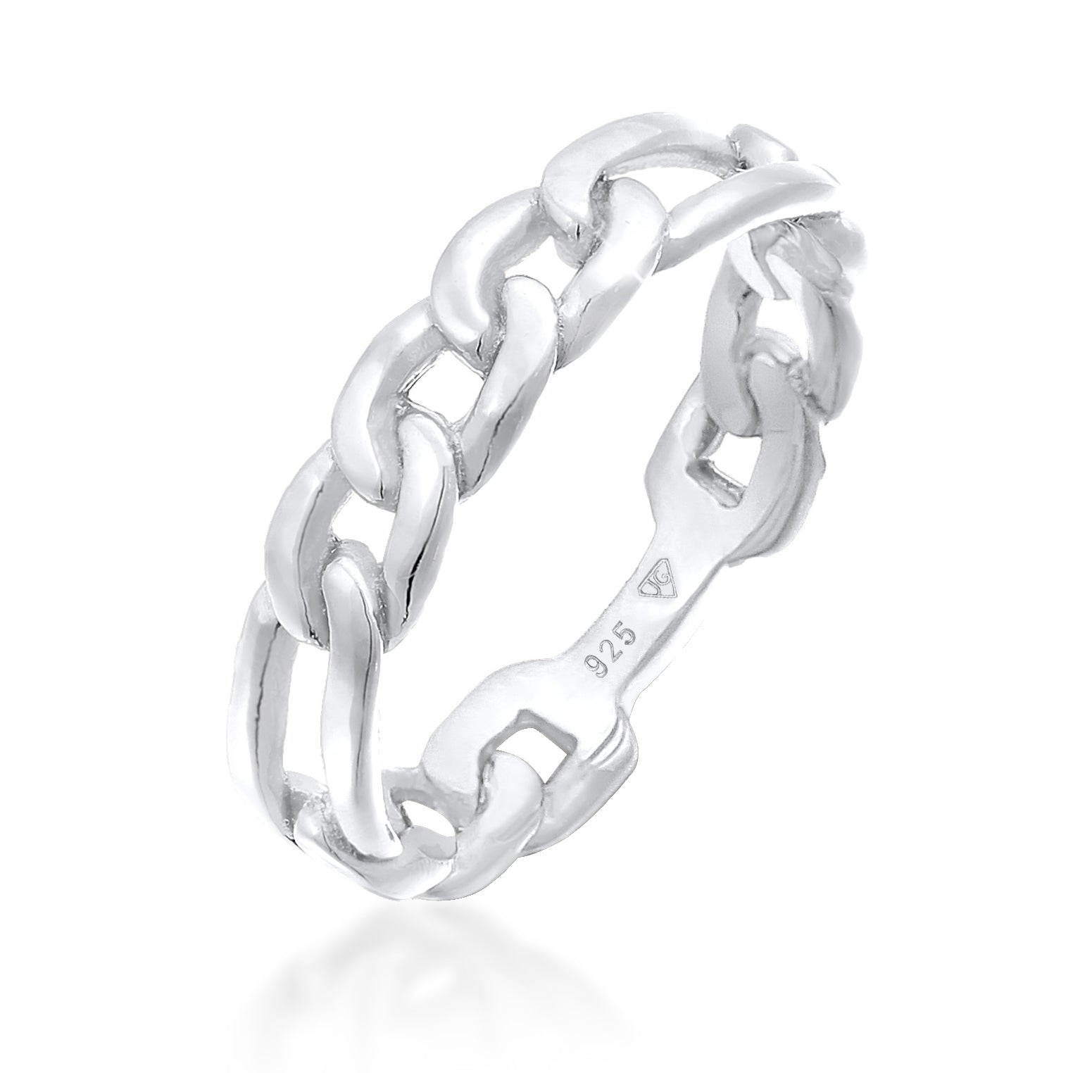 Silber - Elli | Figaro-Bandring | 925er Sterling Silber