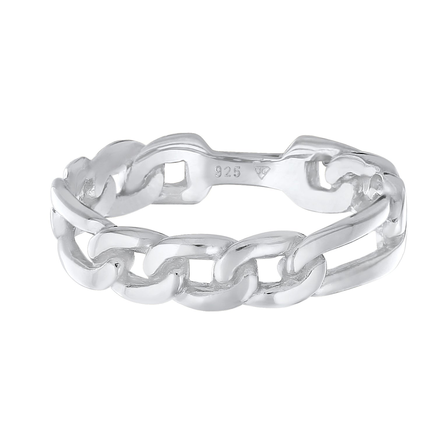 Silber - Elli | Figaro-Bandring | 925er Sterling Silber