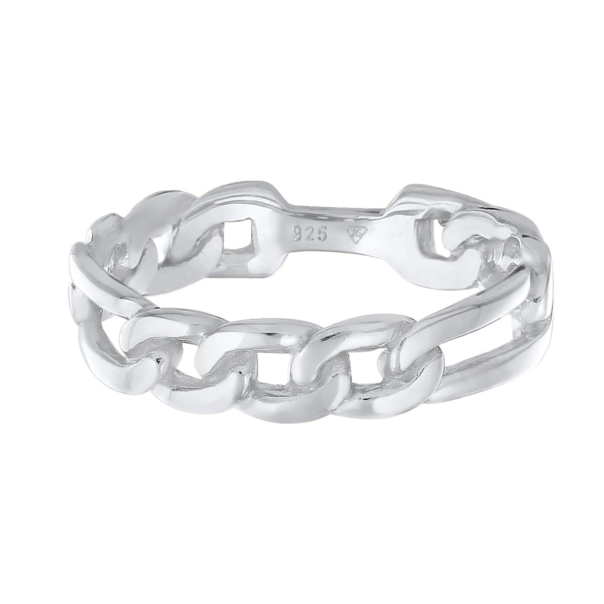 Silber - Elli | Figaro-Bandring | 925er Sterling Silber