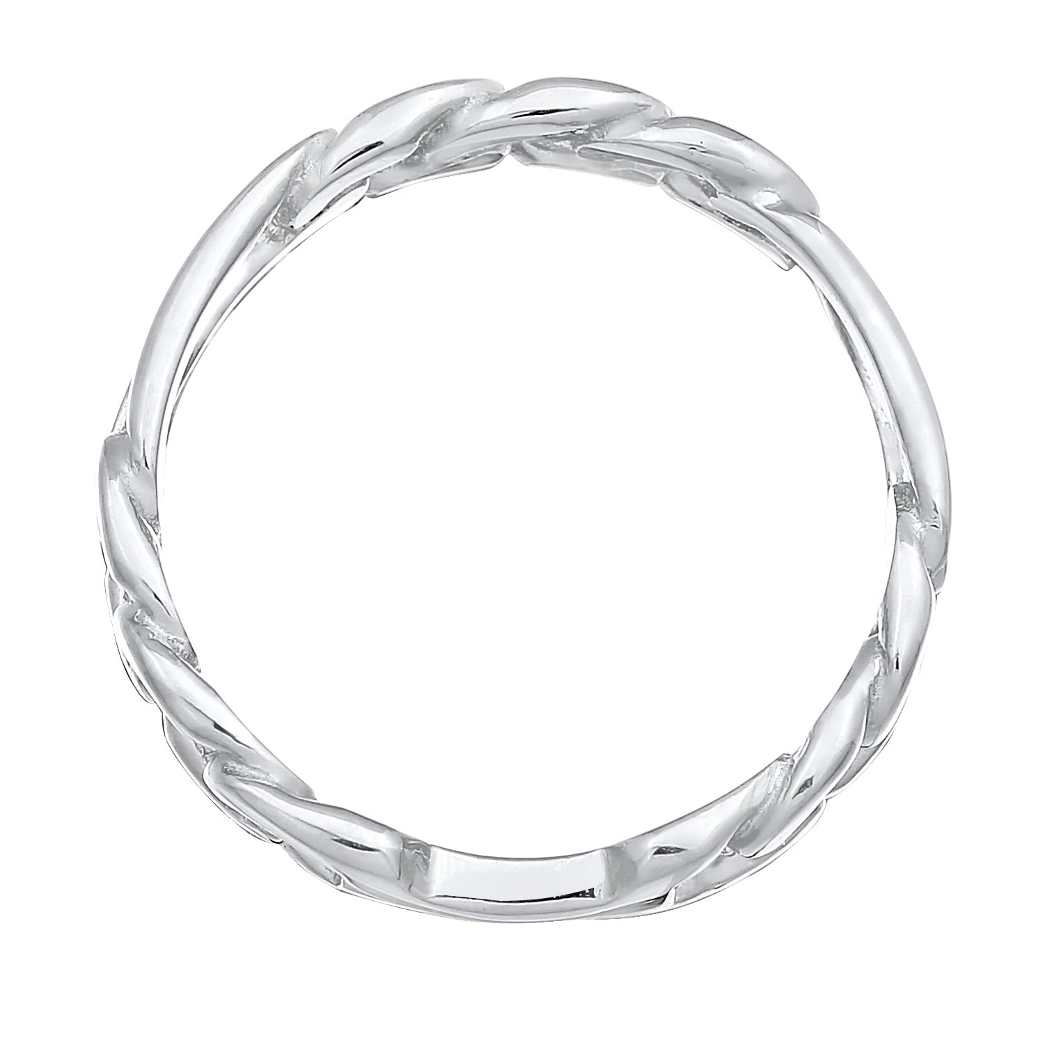 Silber - Elli | Figaro-Bandring | 925er Sterling Silber