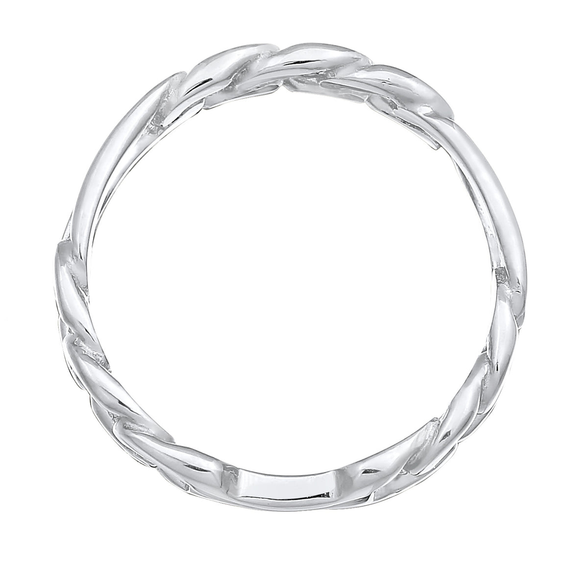 Silber - Elli | Figaro-Bandring | 925er Sterling Silber