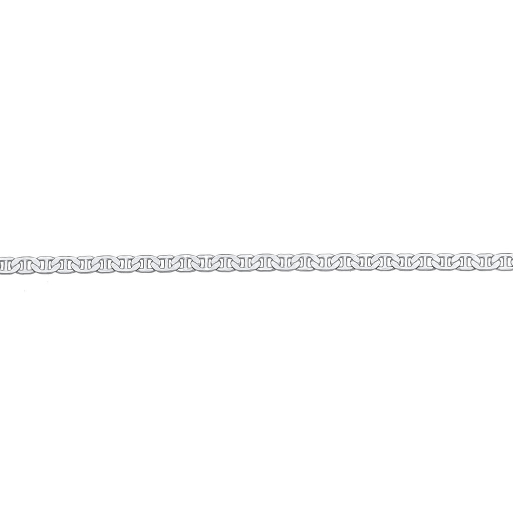 Silber - Elli PREMIUM | Choker Stäbchen-Panzerkette | 925er Sterling Silber
