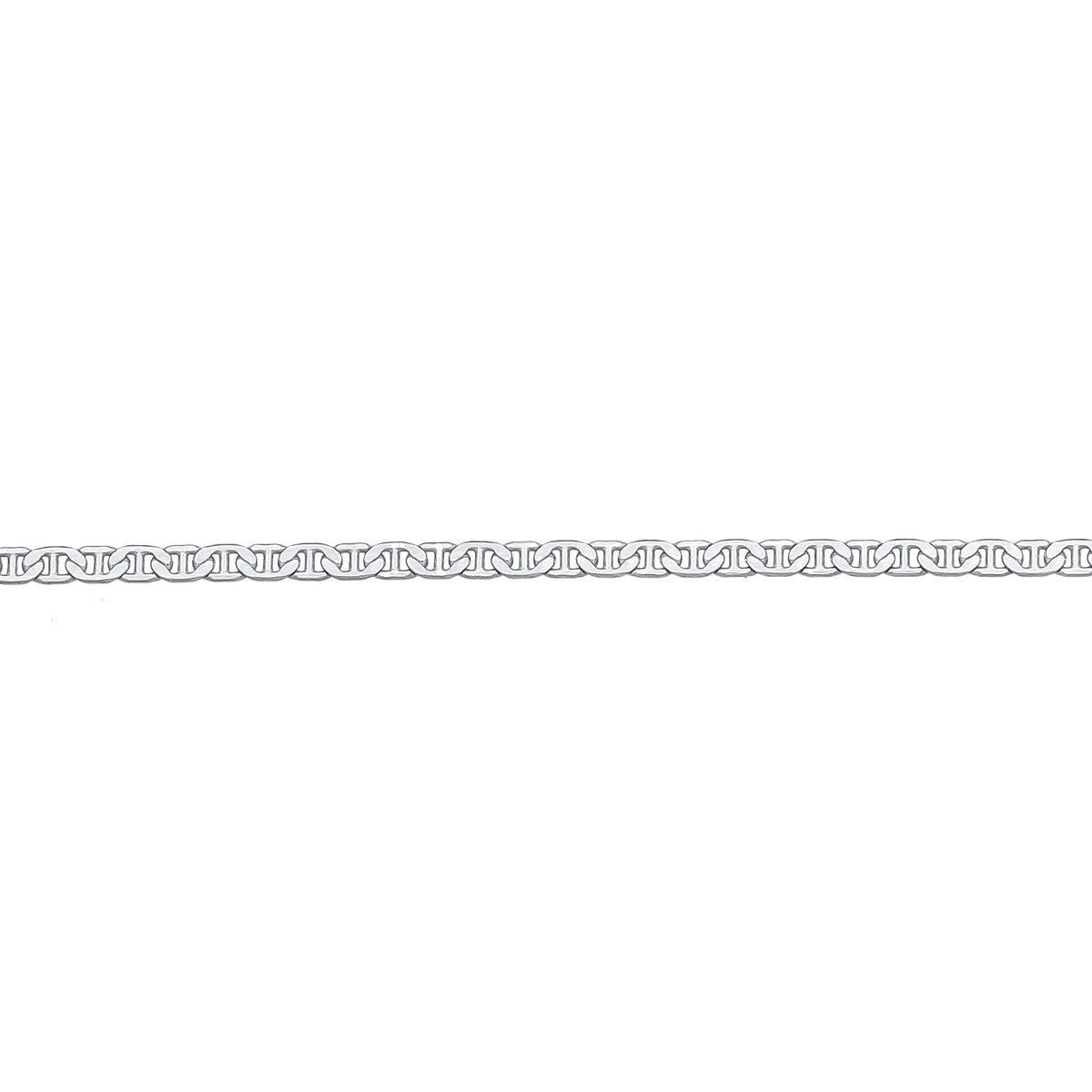 Silber - Elli PREMIUM | Choker Stäbchen-Panzerkette | 925er Sterling Silber