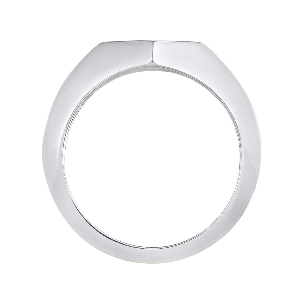 Silber - Elli PREMIUM | Siegelring Raute | 925er Sterling Silber