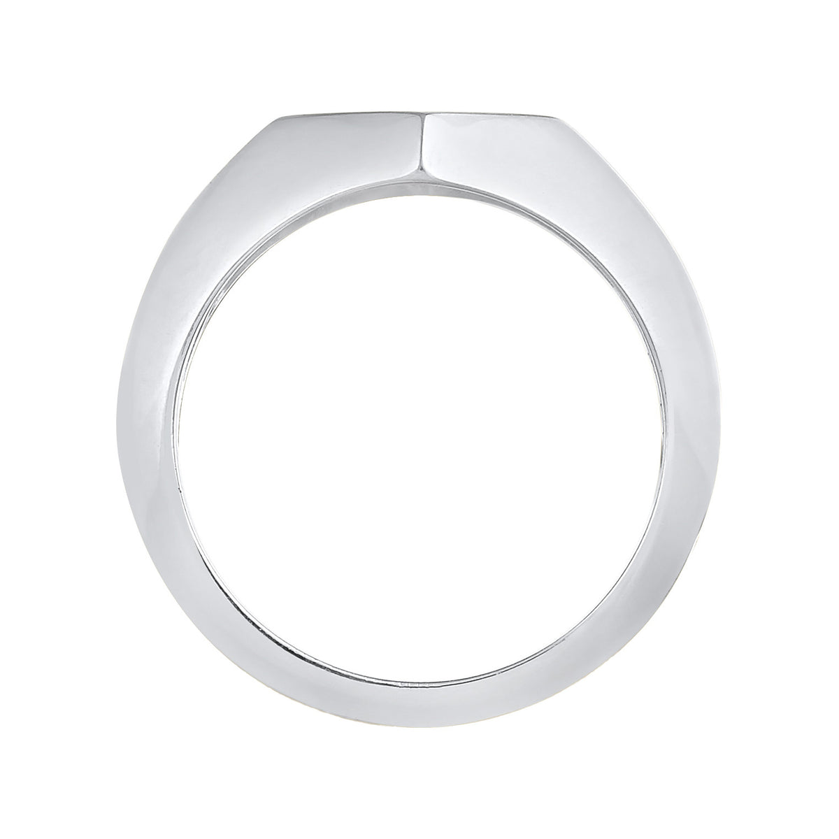 Silber - Elli PREMIUM | Siegelring Raute | 925er Sterling Silber