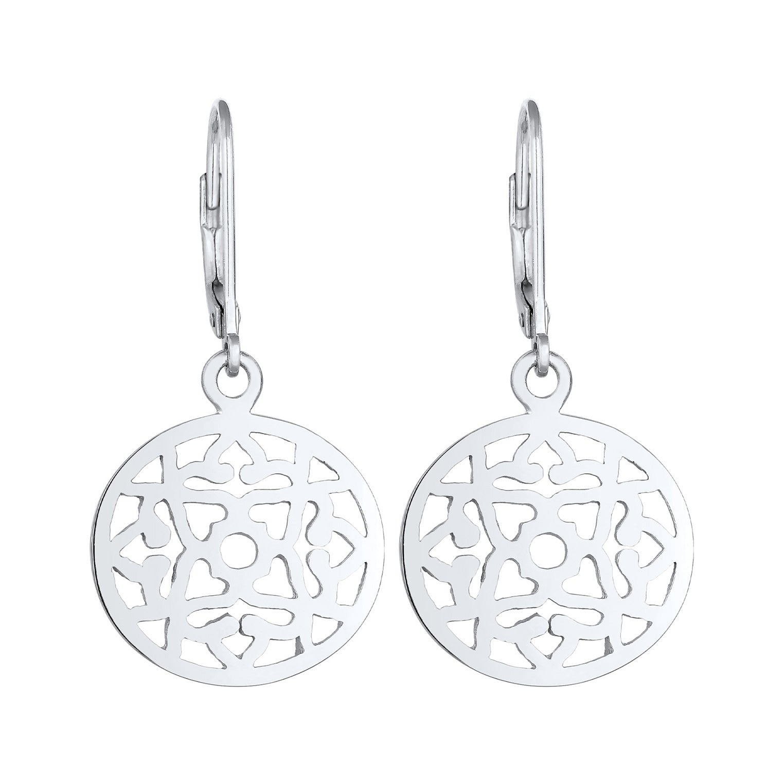 Silber - Elli | Ohrringe Ornament Orientalisch | 925er Sterling Silber