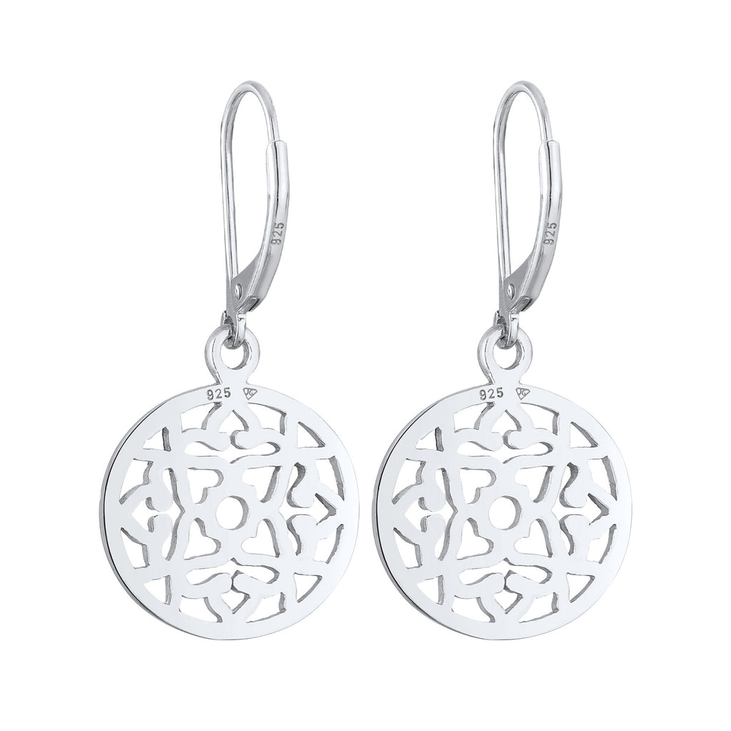 Silber - Elli | Ohrringe Ornament Orientalisch | 925er Sterling Silber