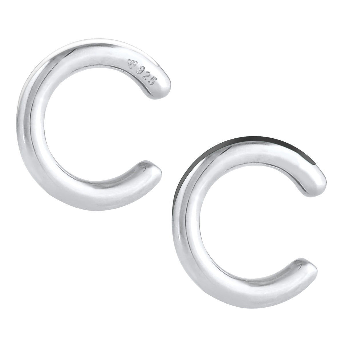 Silber - Elli | Earcuff Set | Emaille | 925er Sterling Silber
