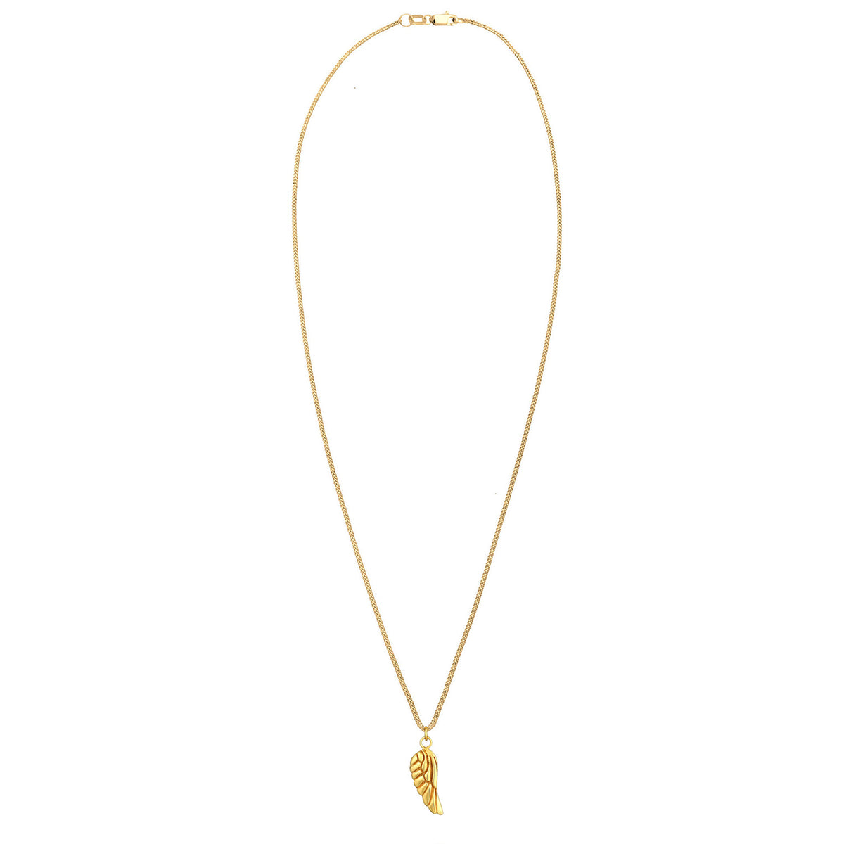 Gold - Elli PREMIUM | Halskette Flügel | 375er Gelbgold