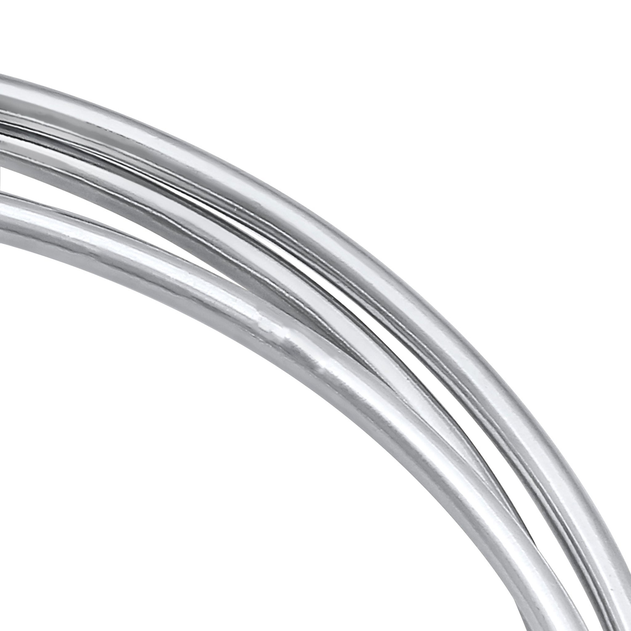 Silber - Elli PREMIUM | Armreif Verschlungen | 925er Sterling Silber