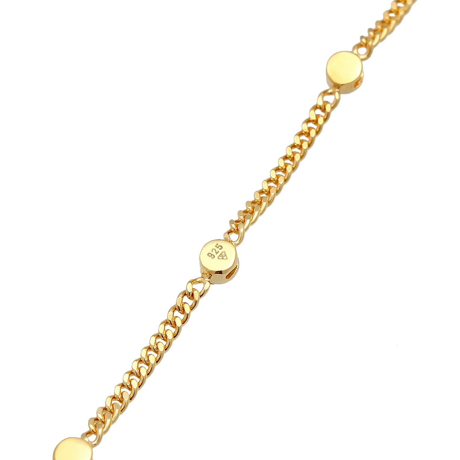 Gold - Elli DIAMONDS | Armband Klassik | Diamant (0.075 ct) | 925er Sterling Silber