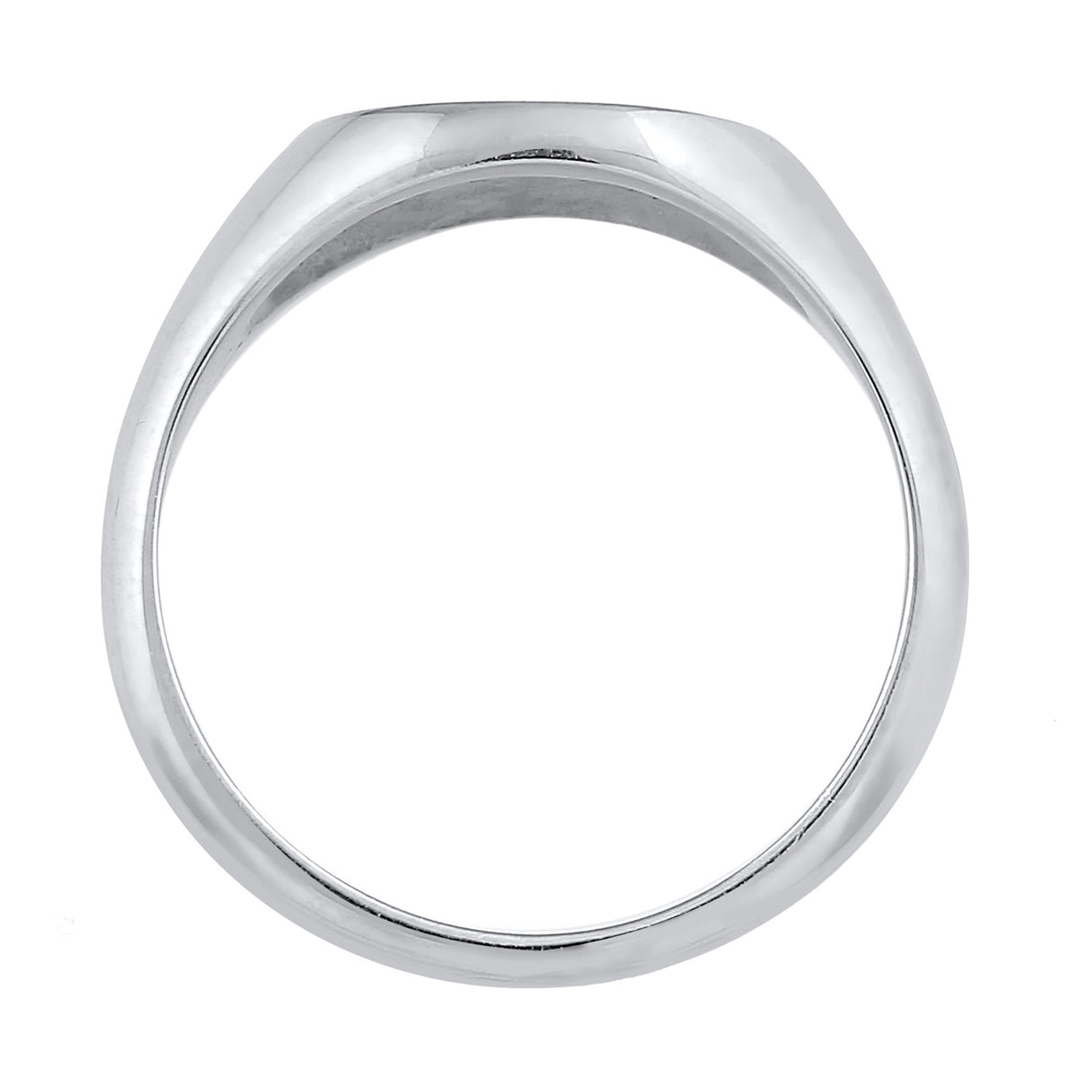 Silber - Elli | Siegelring Sonne & Mond | 925er Sterling Silber