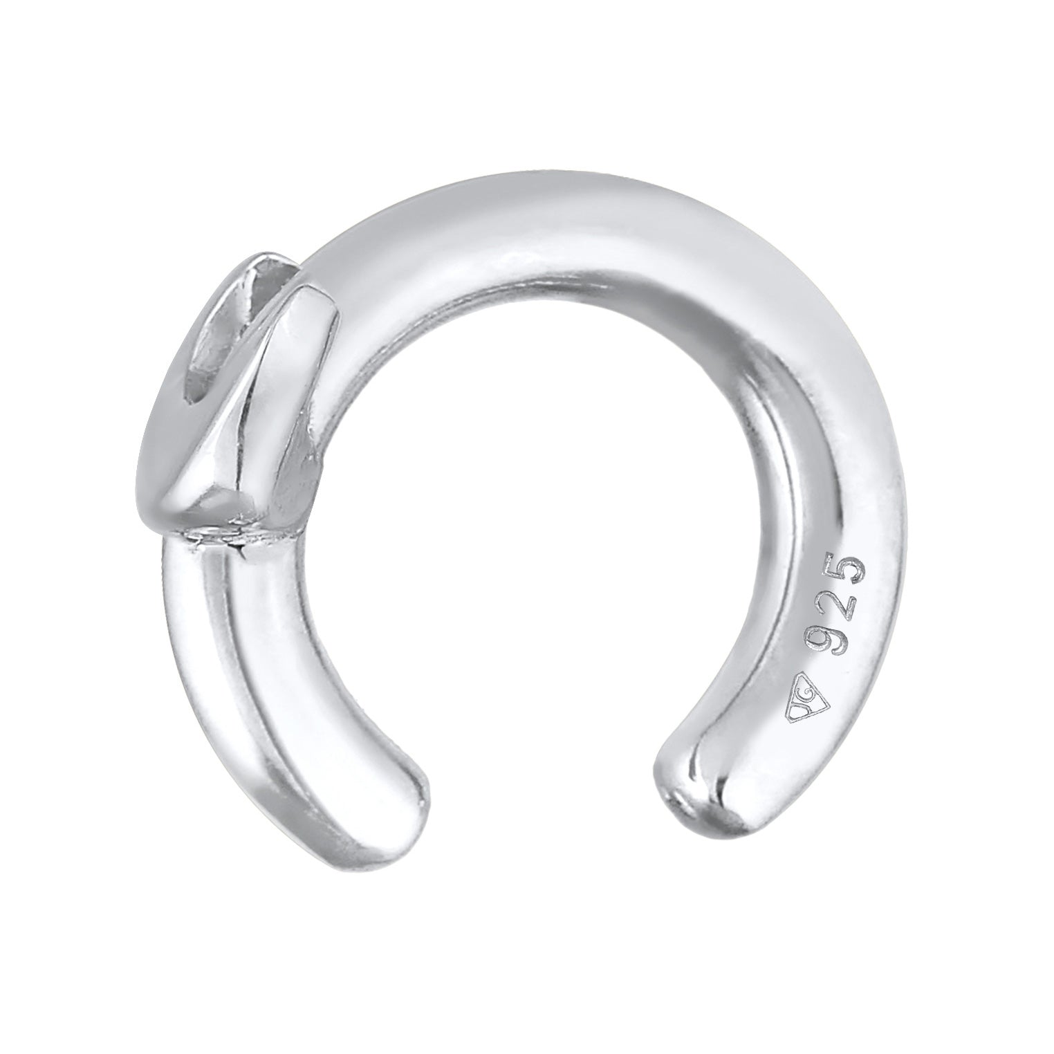 Silber - Elli | Earcuff Halbmond | 925er Sterling Silber