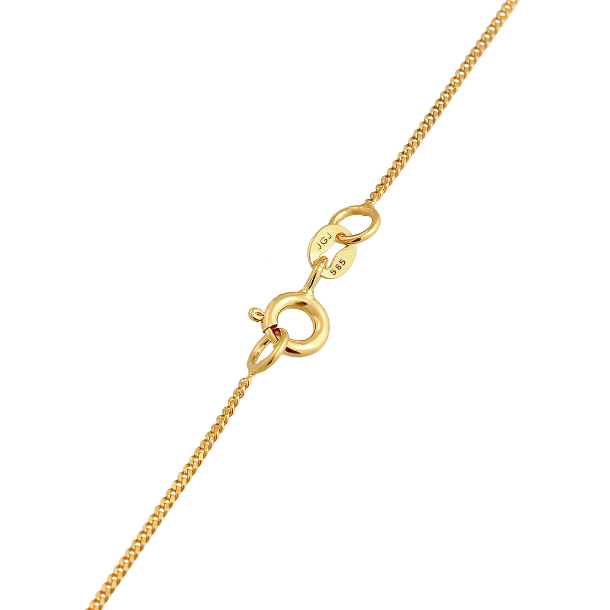 Gold - Elli PREMIUM | Halskette Infinity | 585er Gelbgold