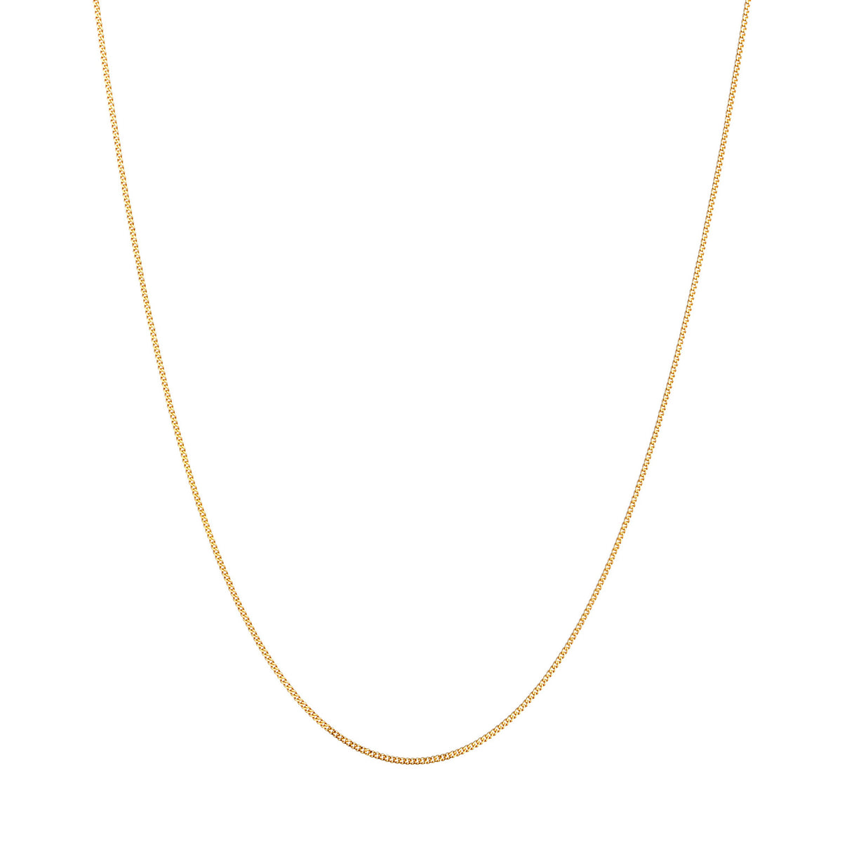 Gold - Elli PREMIUM | Panzer-Halskette | 585er Gelbgold